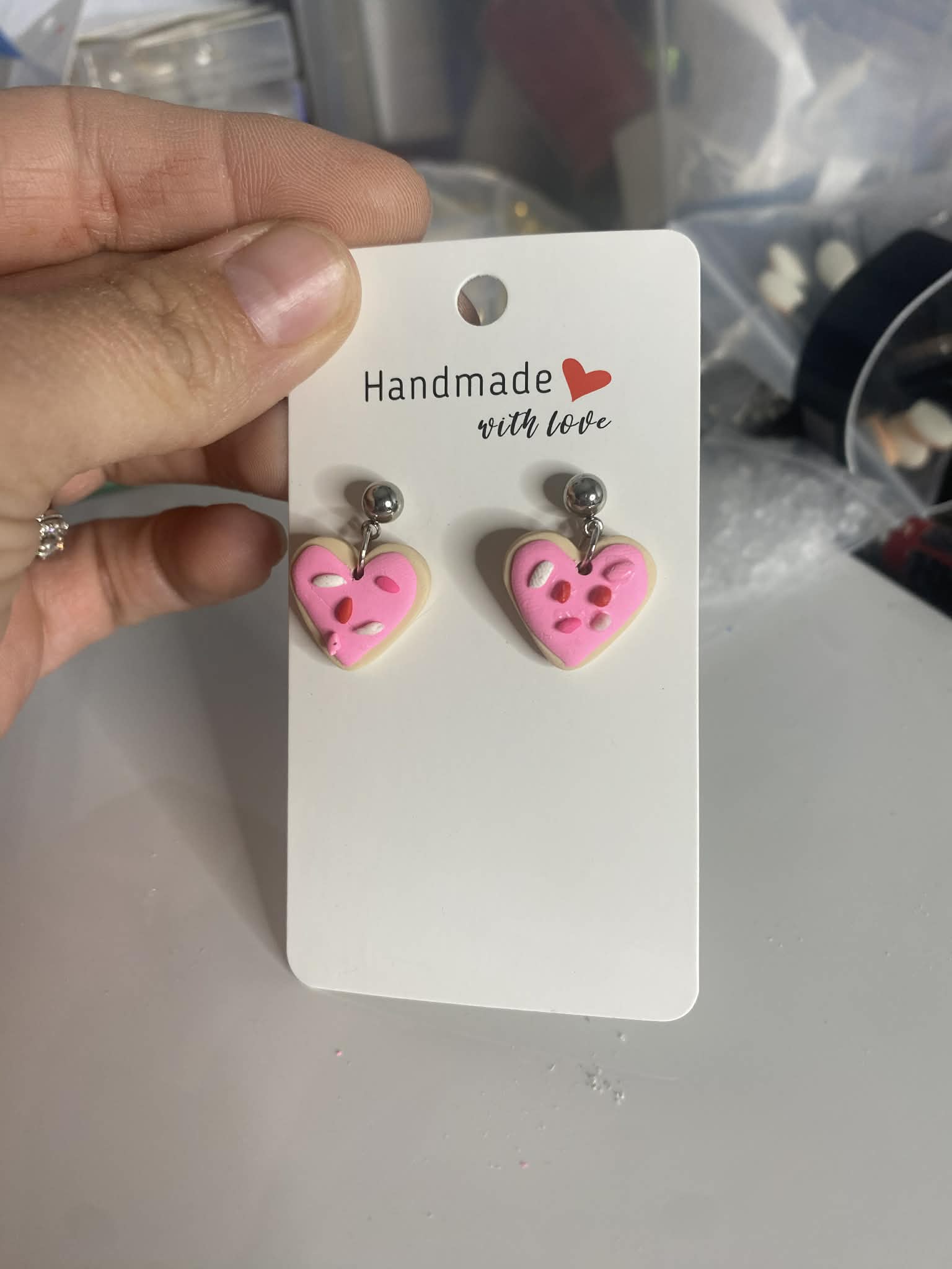 Sugar Cookie Hearts - Small Drop