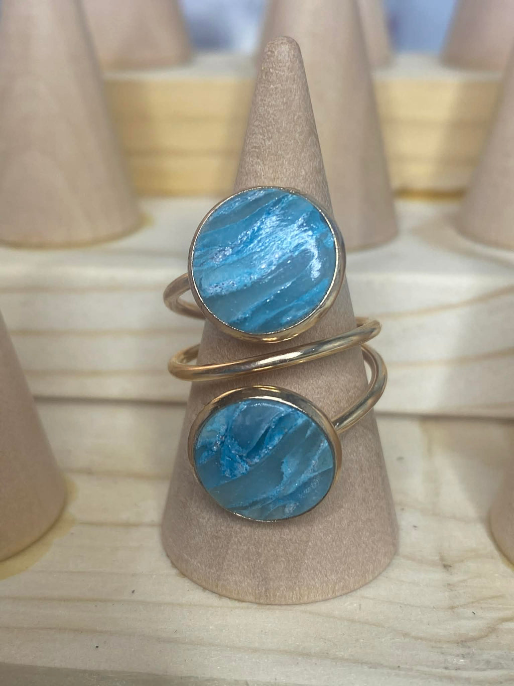 Double circle ring