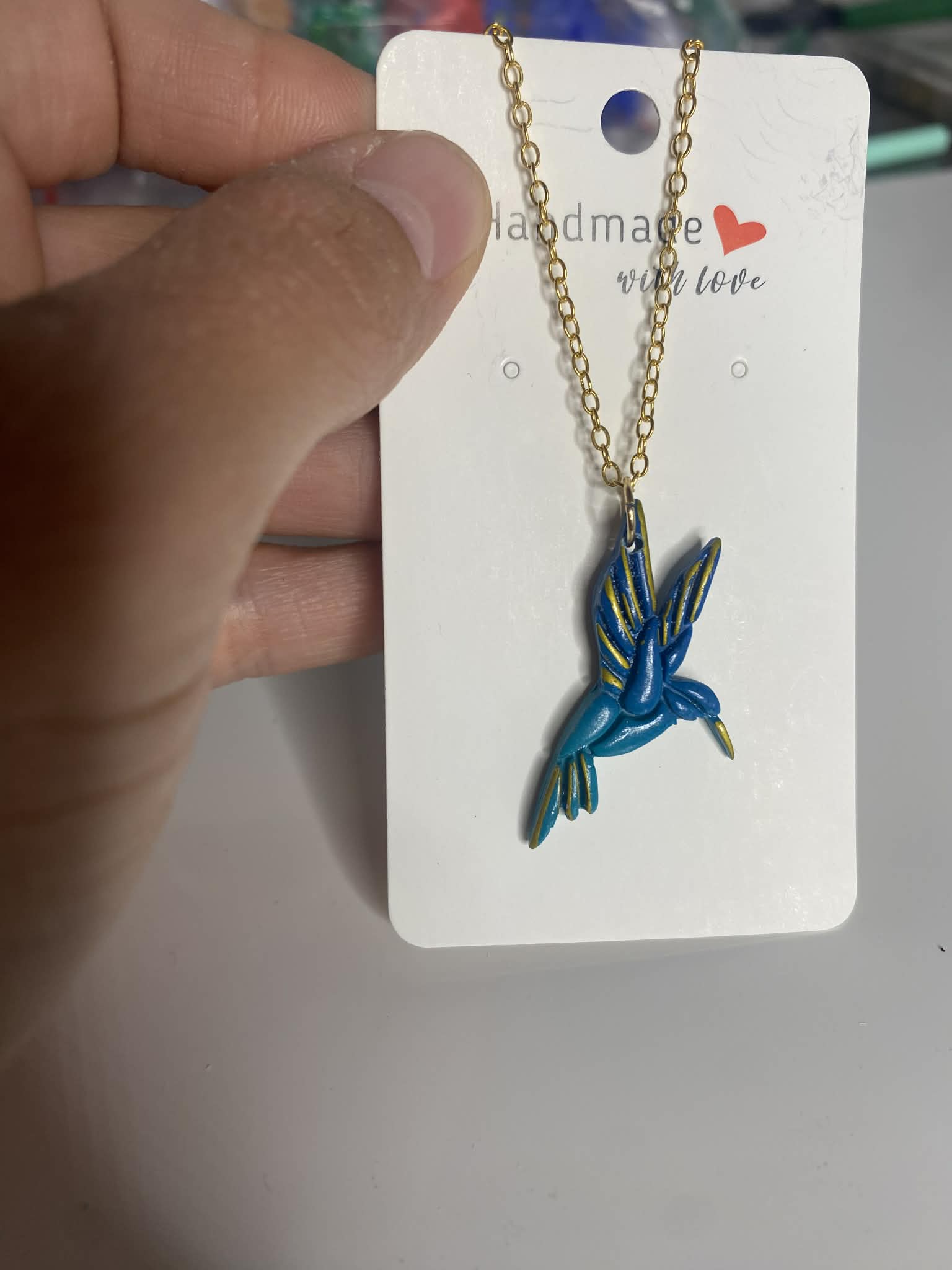 Hummingbird Necklace