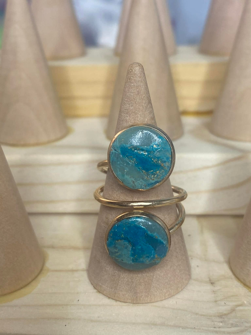 Double circle ring