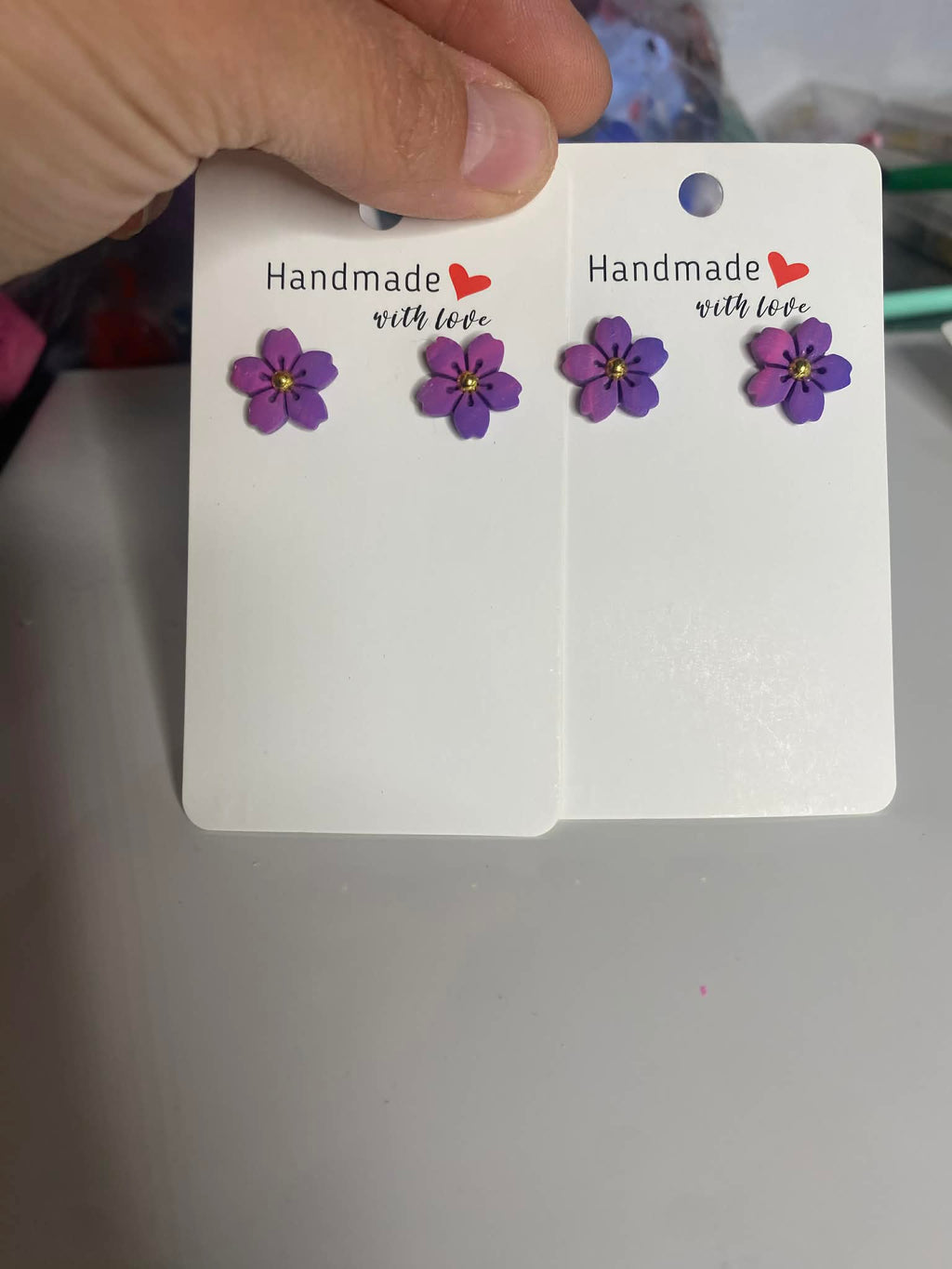 Flower studs