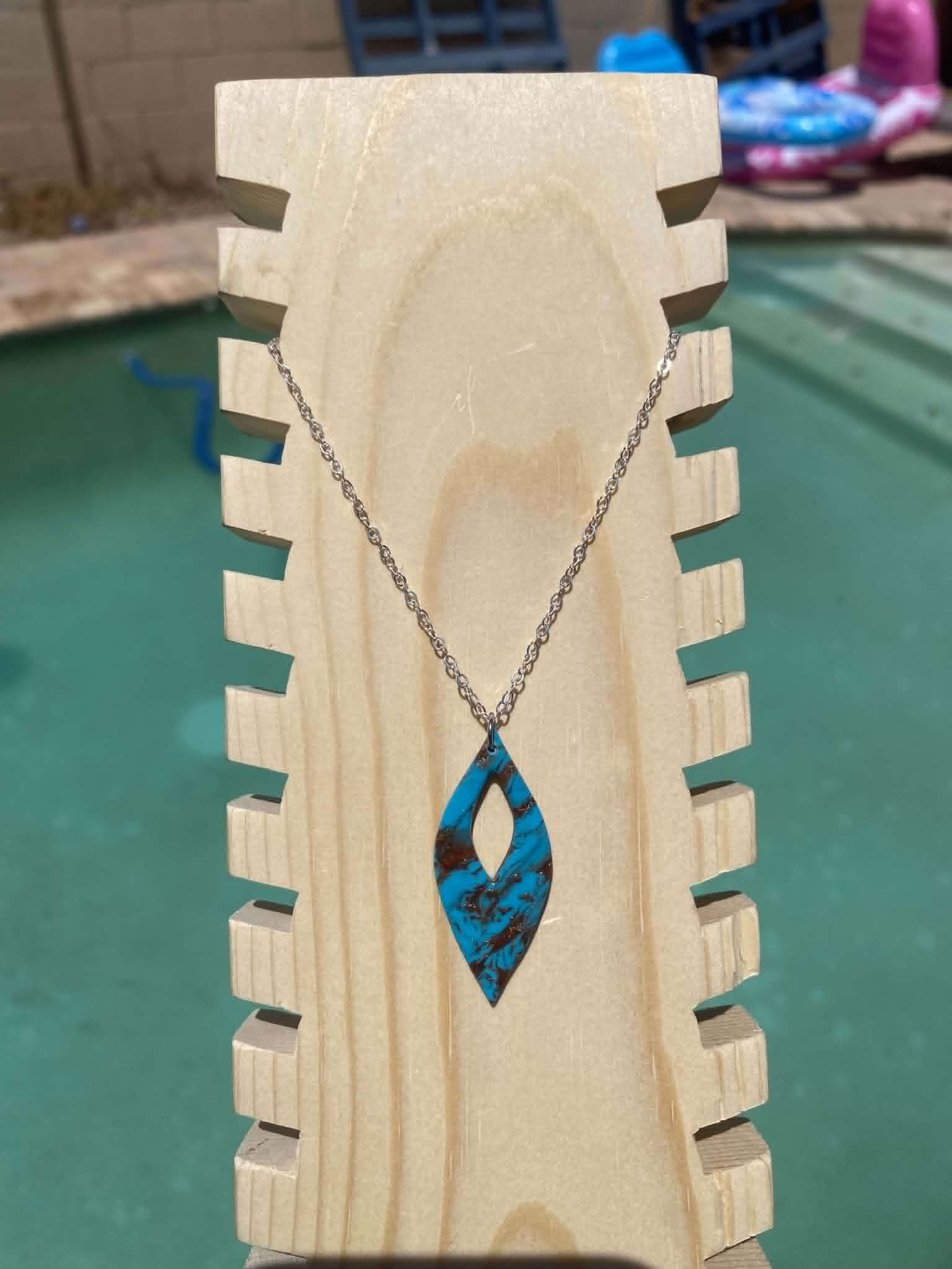 Turquoise Drop Necklace