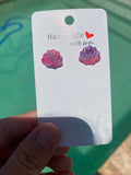 Seashell Studs