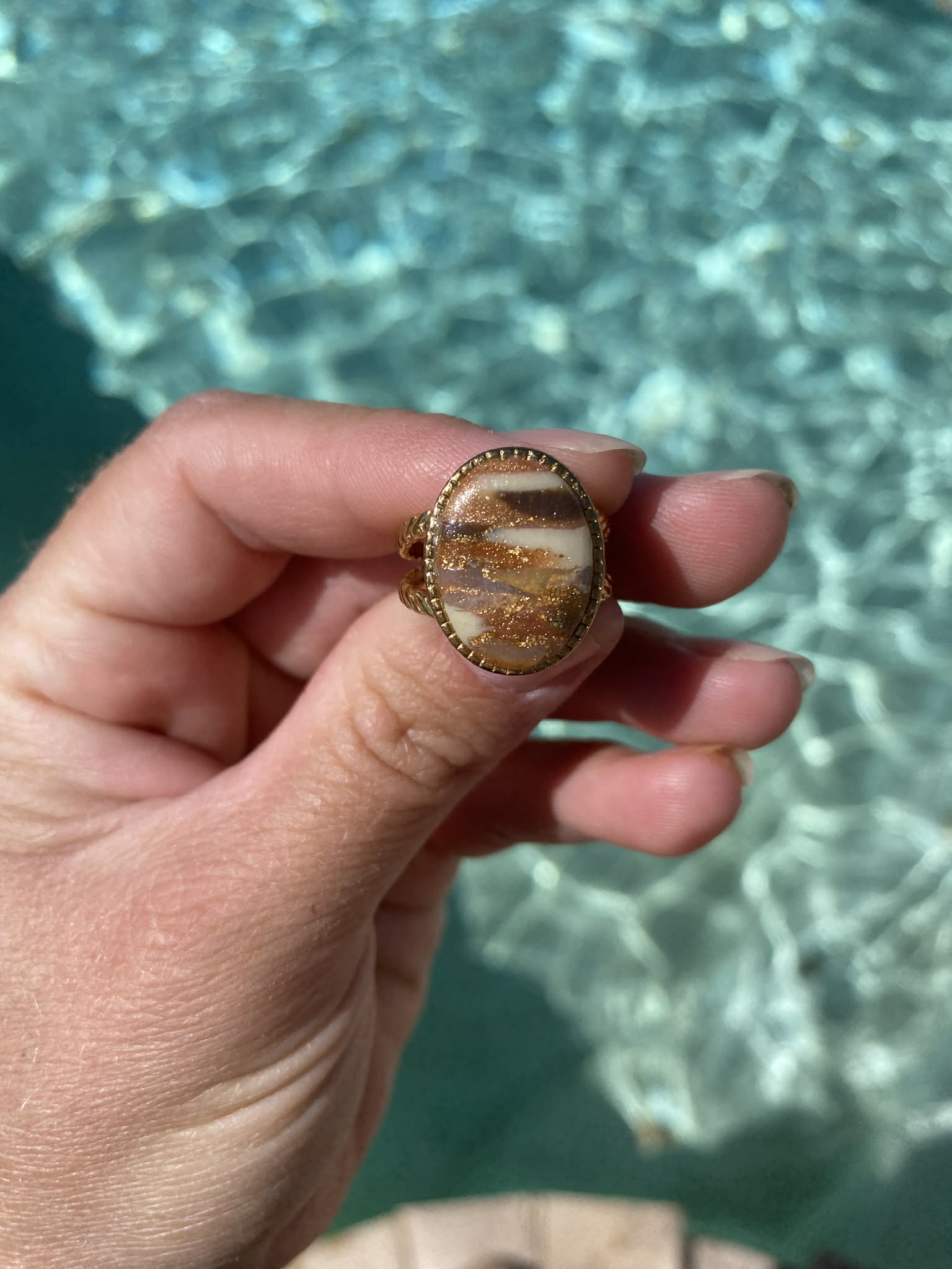 Large Oval Ring