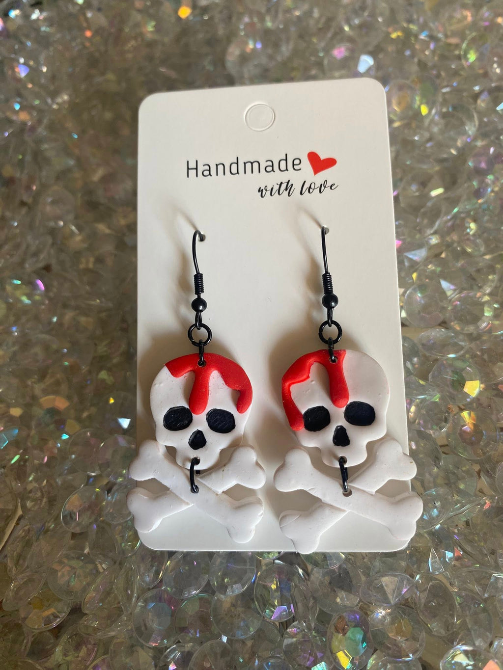 Bloody Skull Earrings