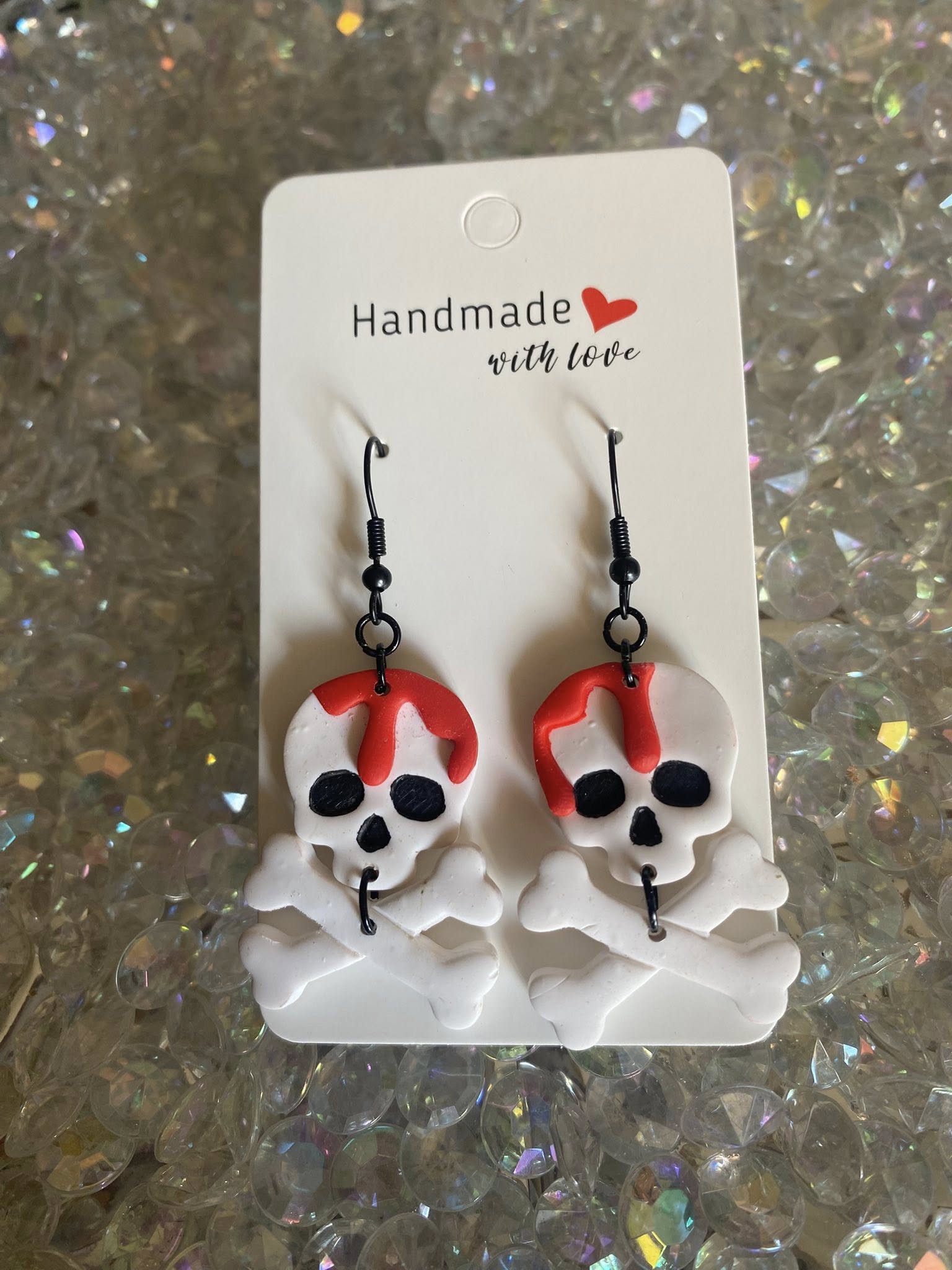 Bloody Skull Earrings
