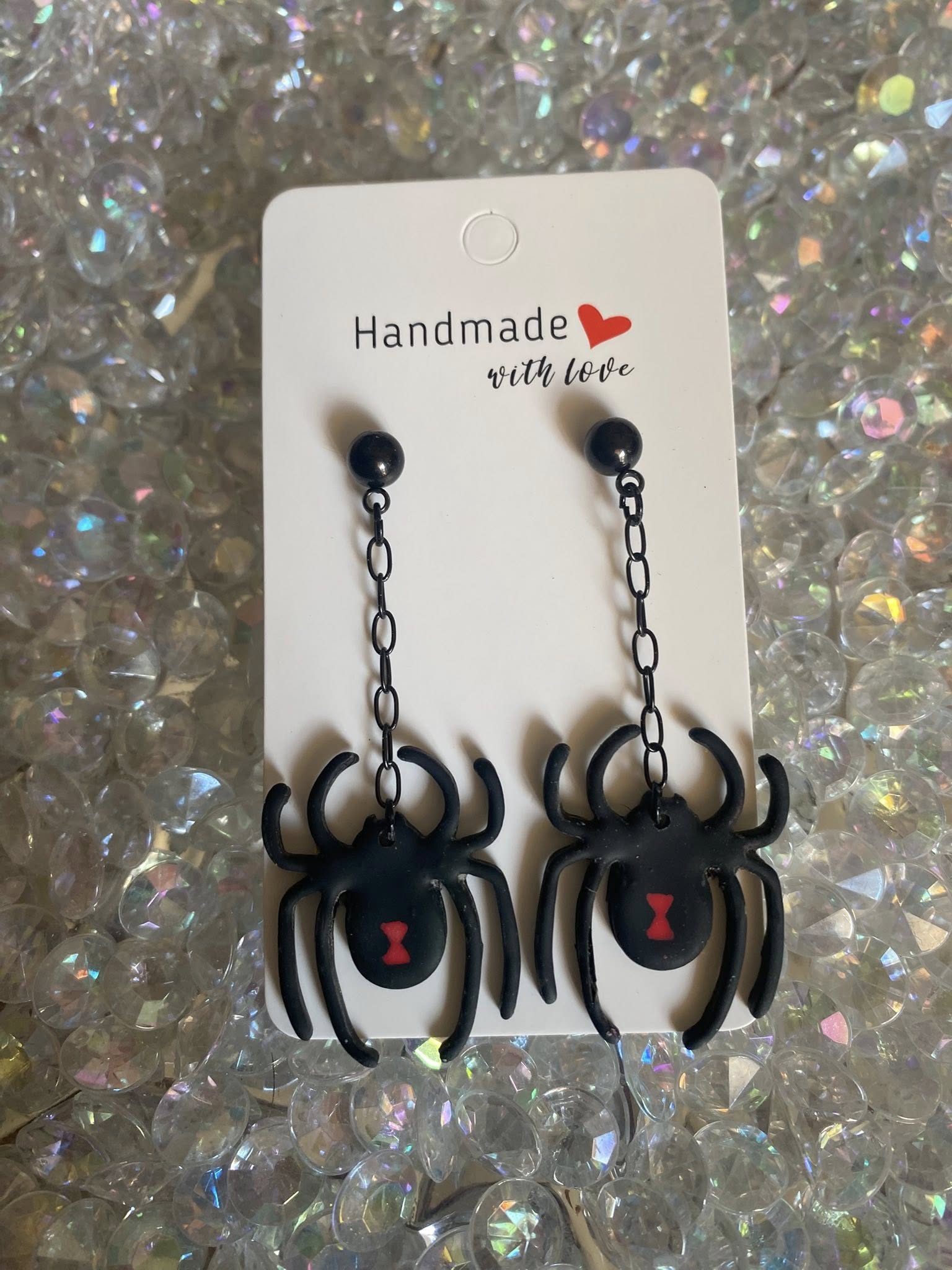 Black Widow Earrings