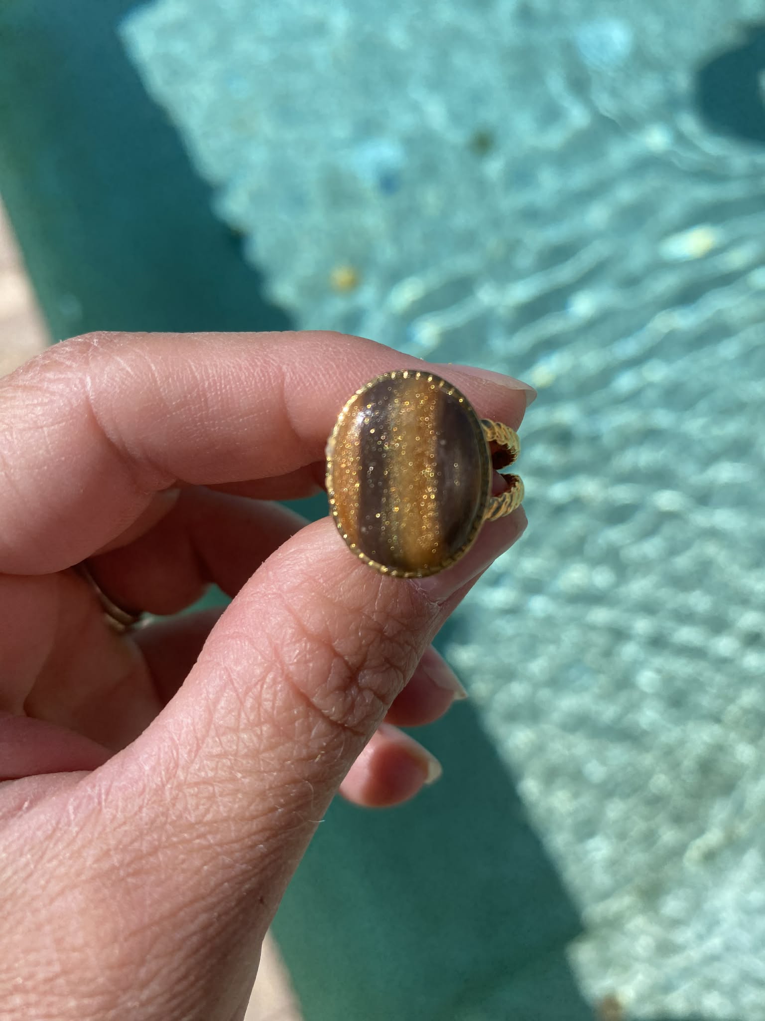 Large Oval Ring
