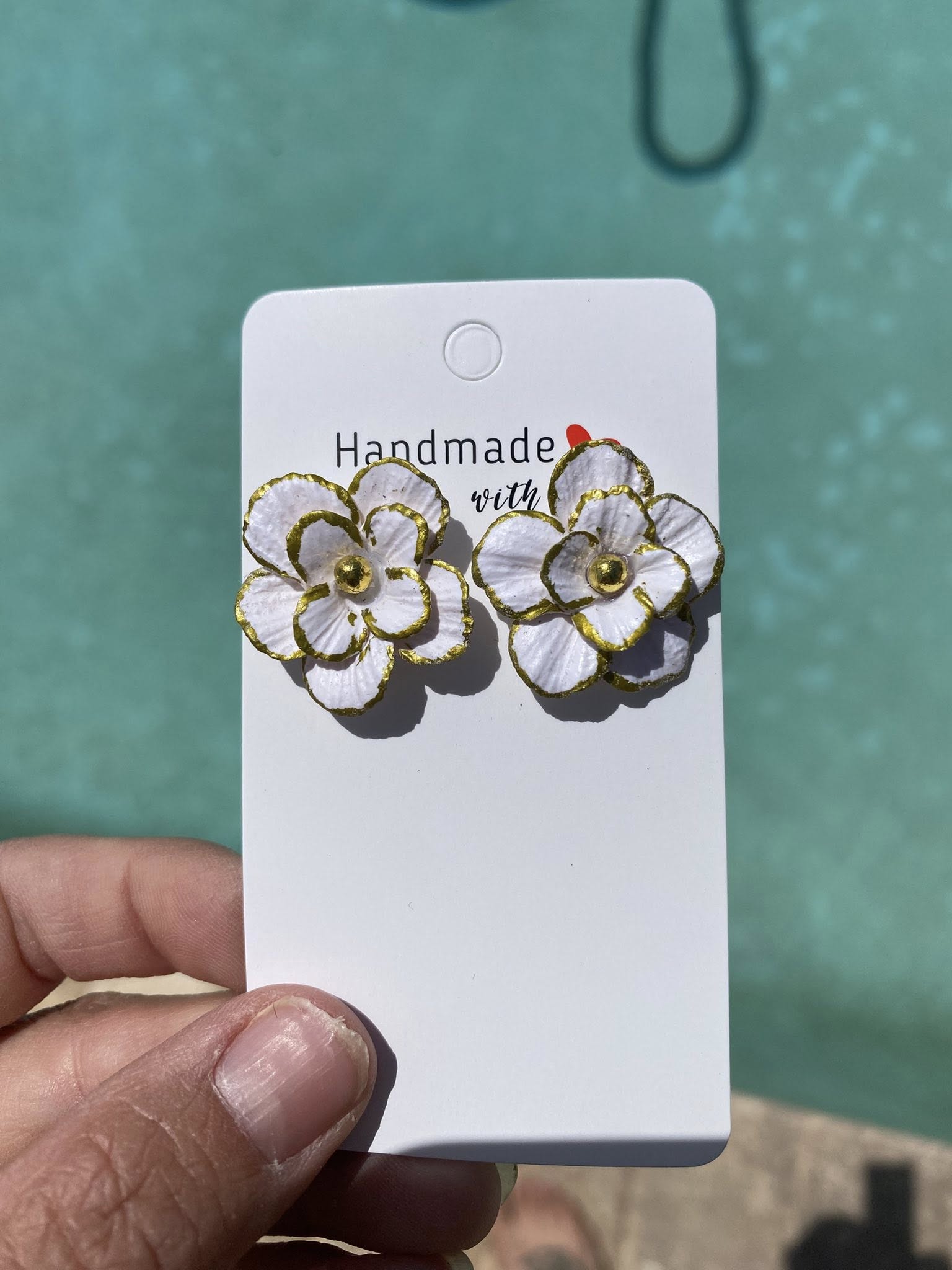 Gilded Blossom Studs