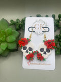 Skull & Roses Earrings
