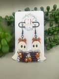Bookish Ghost Earrings