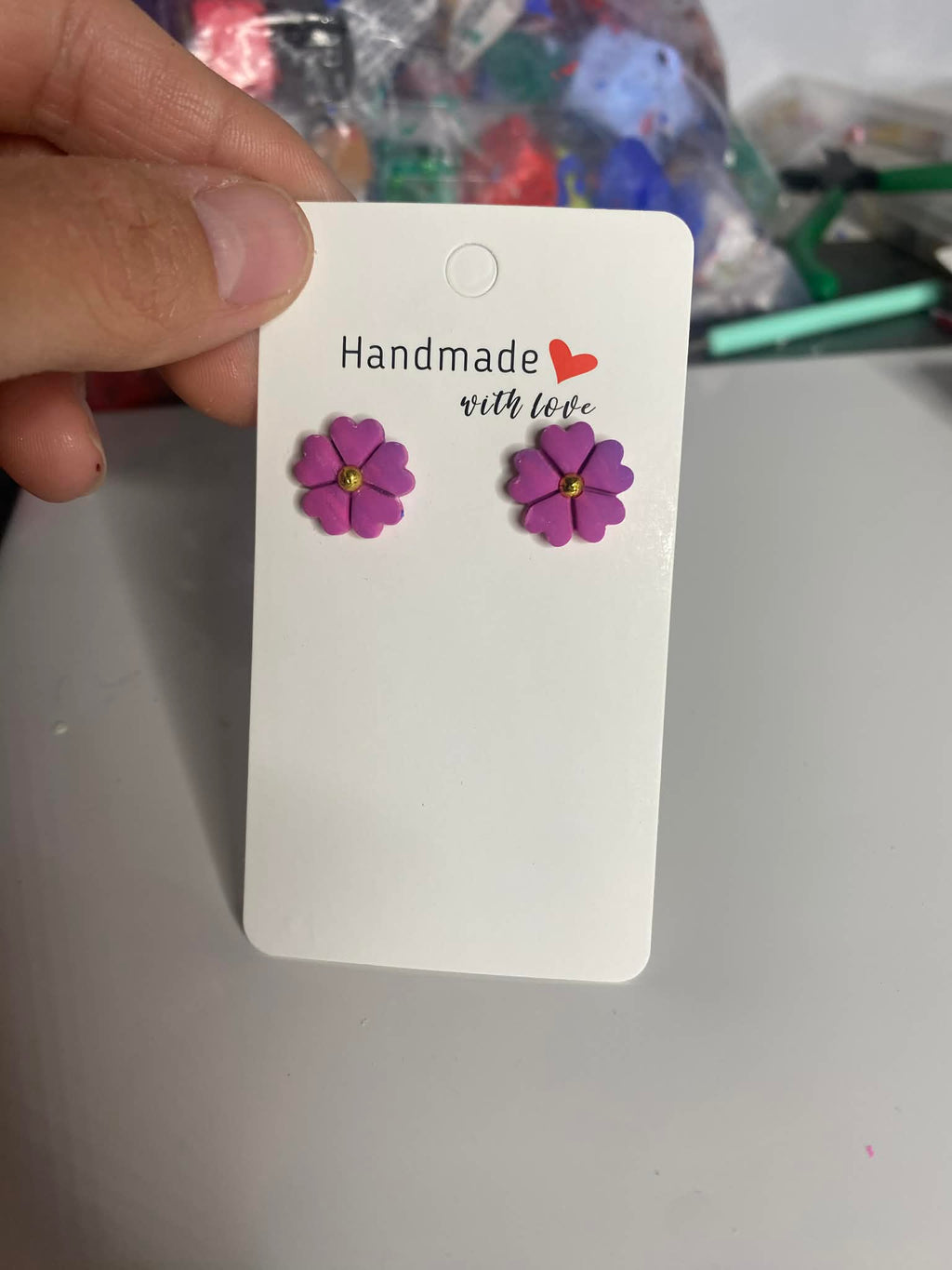 Flower studs