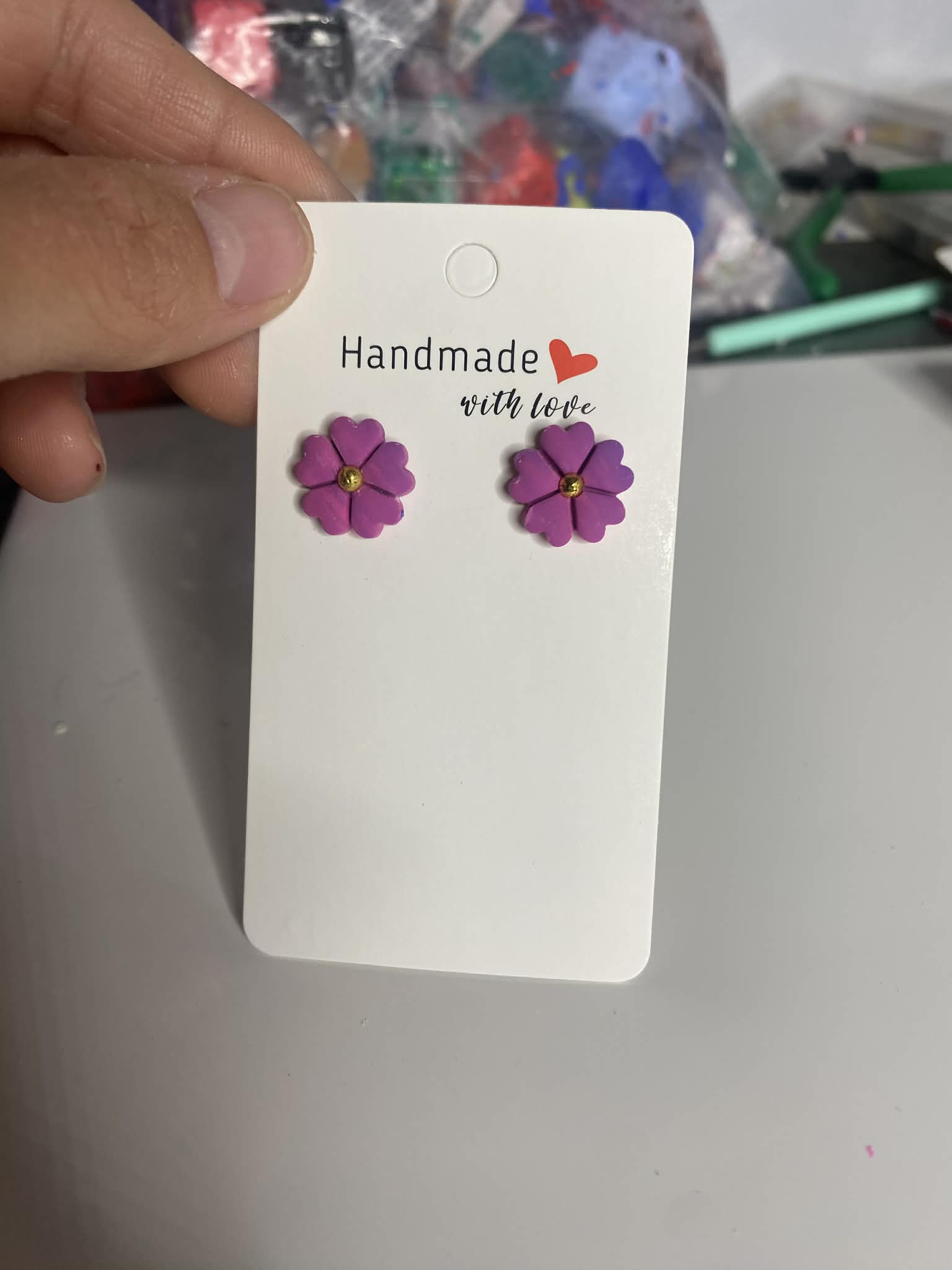 Flower studs