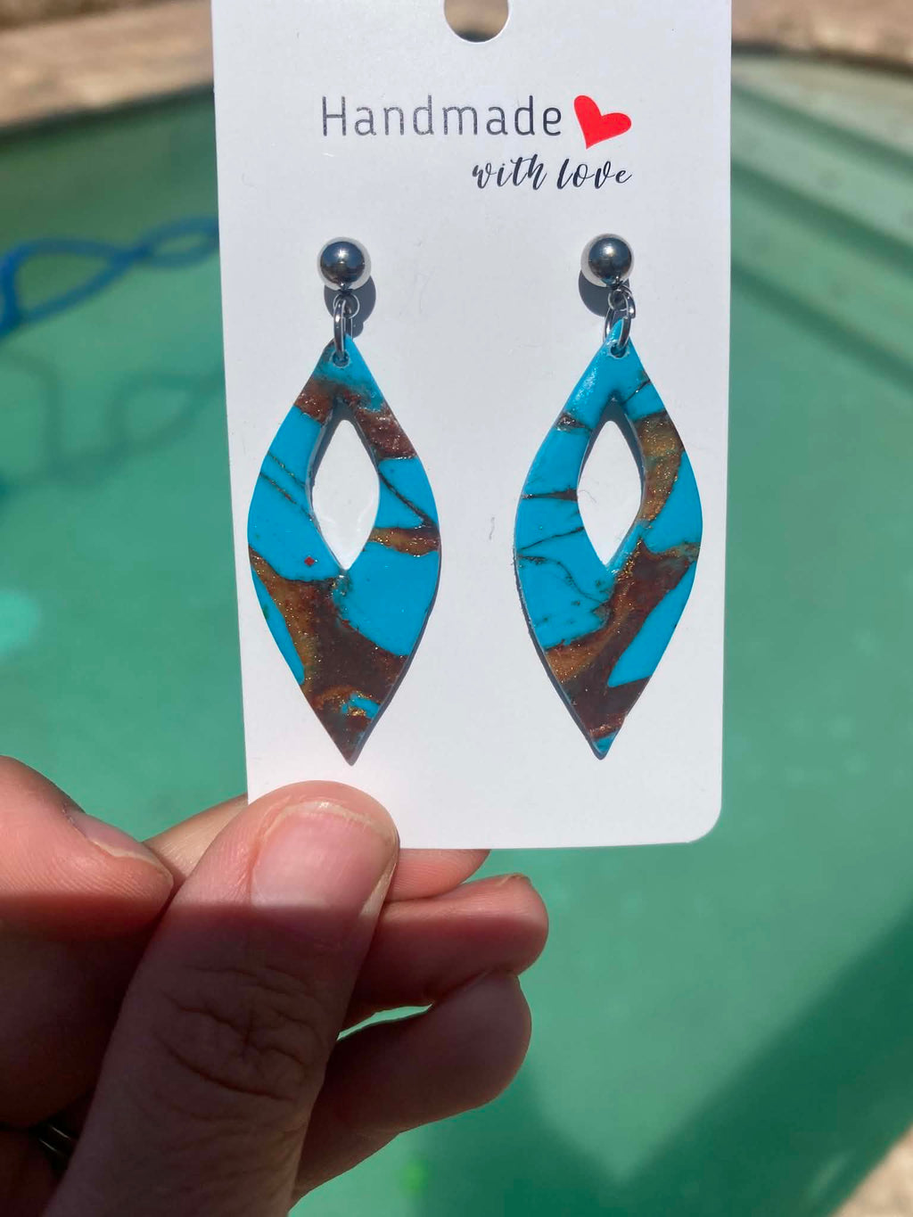Turquoise Drop Earrings