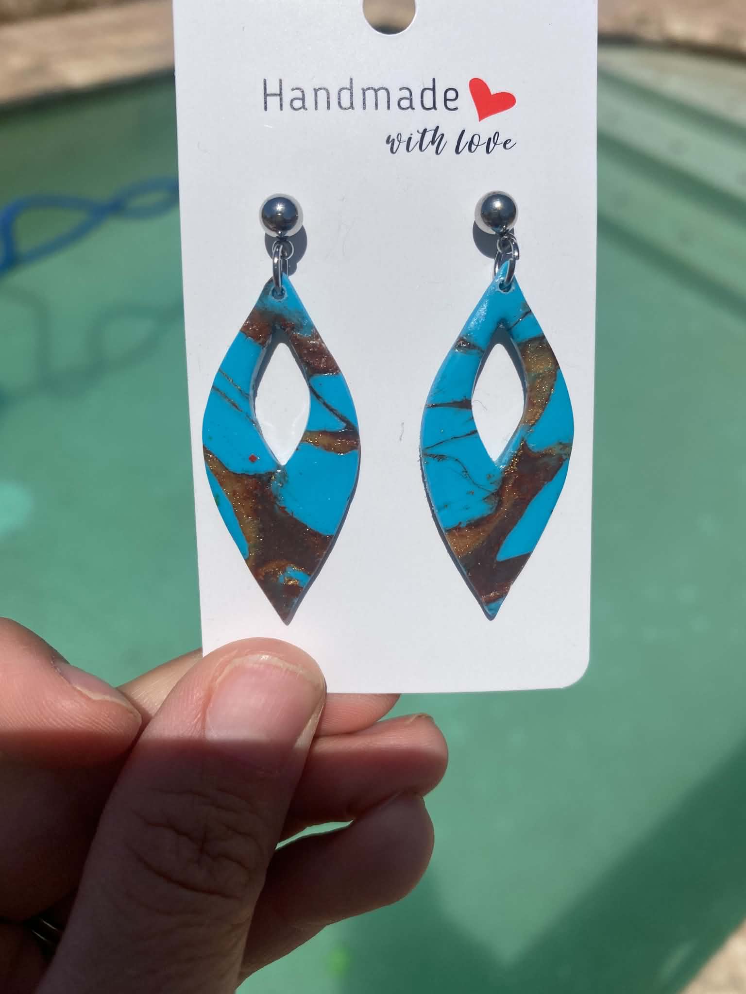 Turquoise Drop Earrings