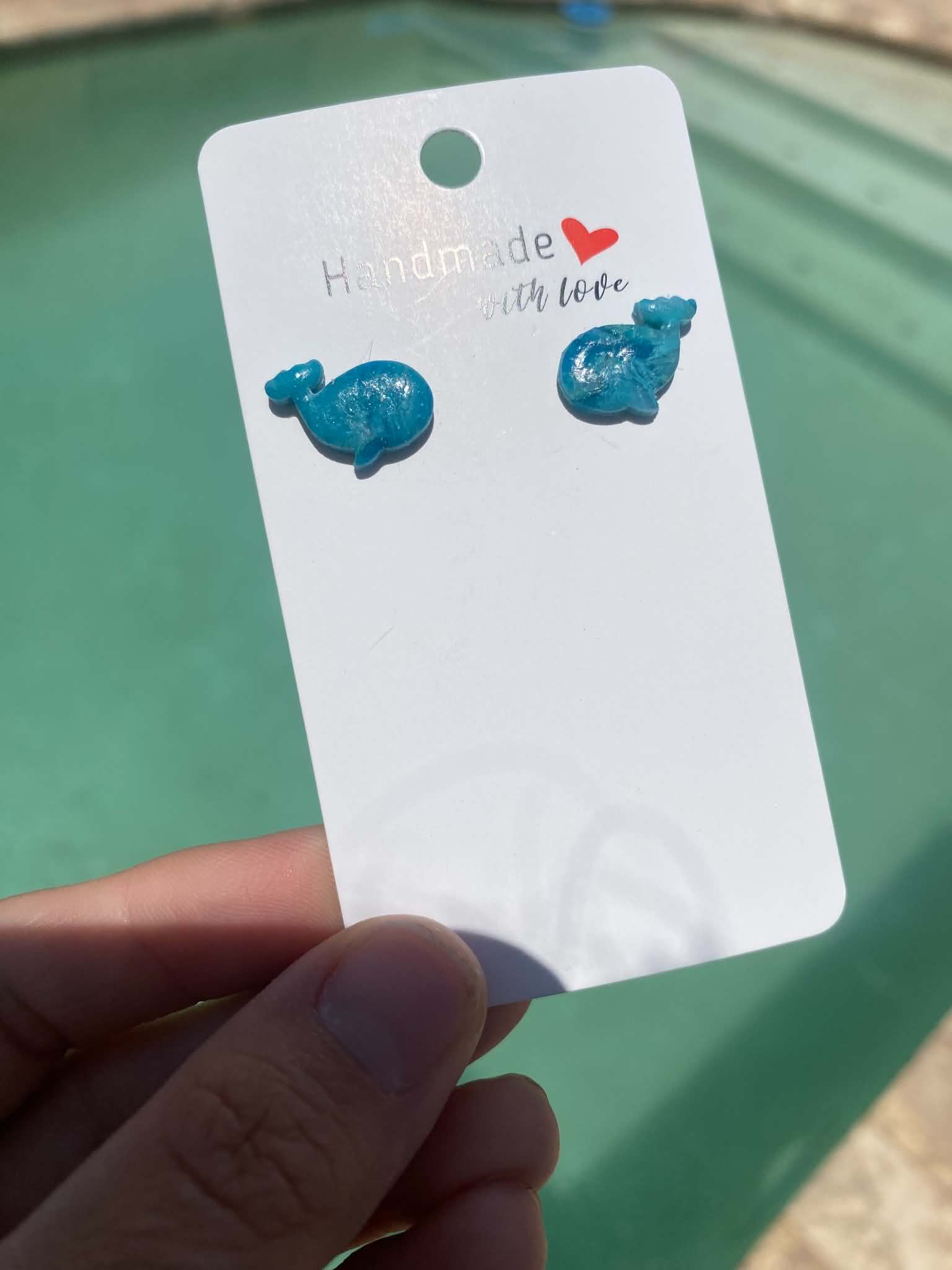 Whale Studs