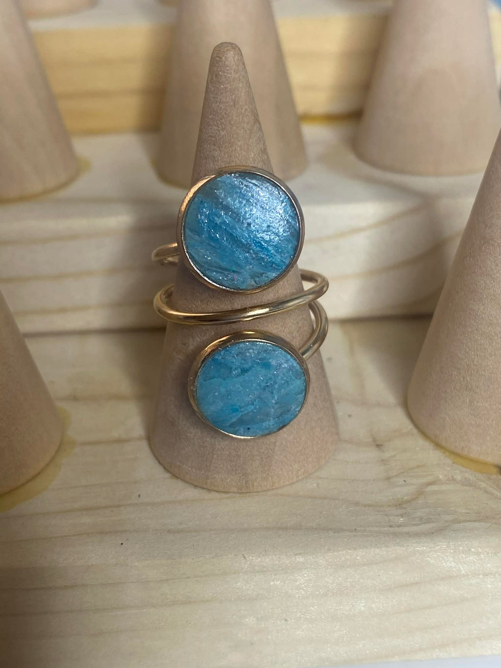 Double circle ring